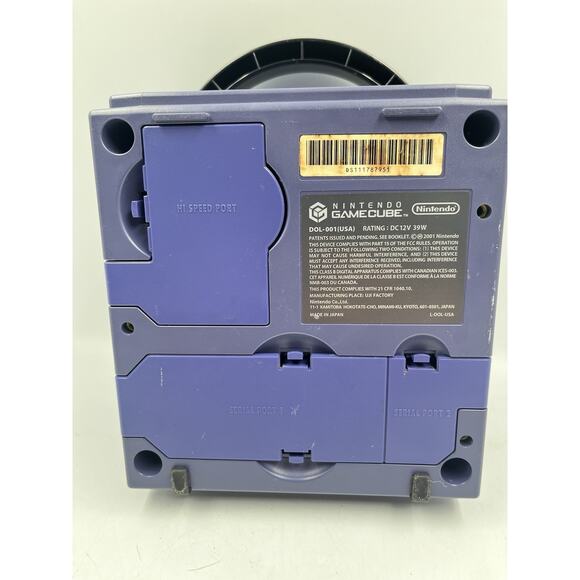 Nintendo GameCube DOL-001 Gaming System - Indigo - TESTED & WORKING - Picture 12 of 13